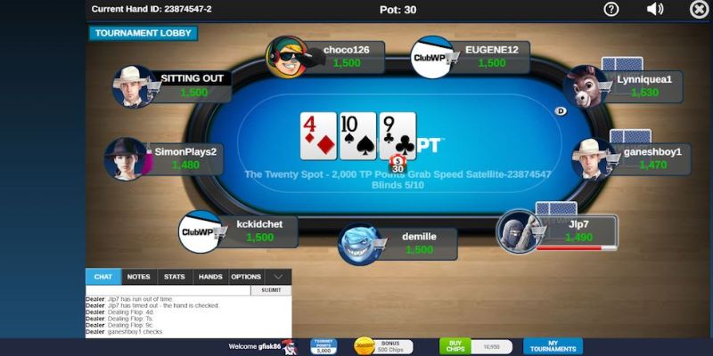 Quy tắc chung game Poker